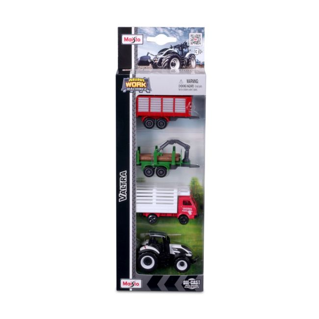 MAISTO SET 4 UTILIAJE AGRICOLE VALTRA VIVMST12563_VALTRA