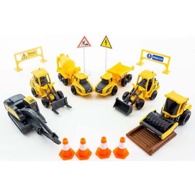 MAISTO SET UTILAJE DE CONSTRUCTII VOLVO VIVMST12376