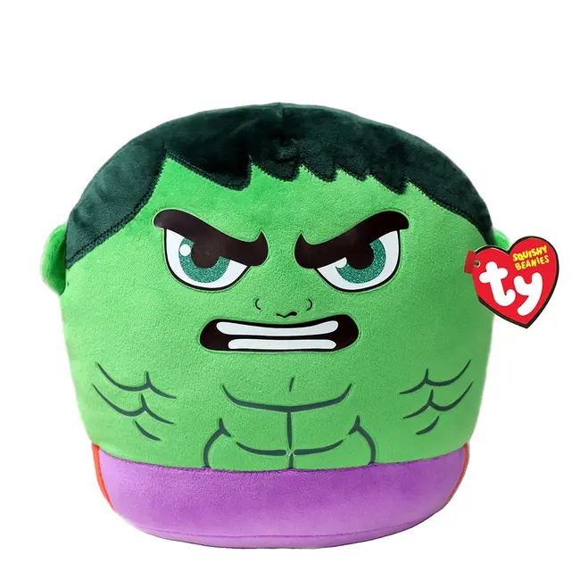 PLUS TY SQUISHY BEANIES MARVEL HULK 30CM VIVTY39350