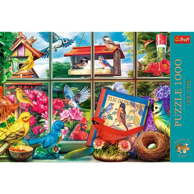PUZZLE TREFL 1000 PREMIUM PLUS TEA TIME LUMEA PASARILOR VIV10850