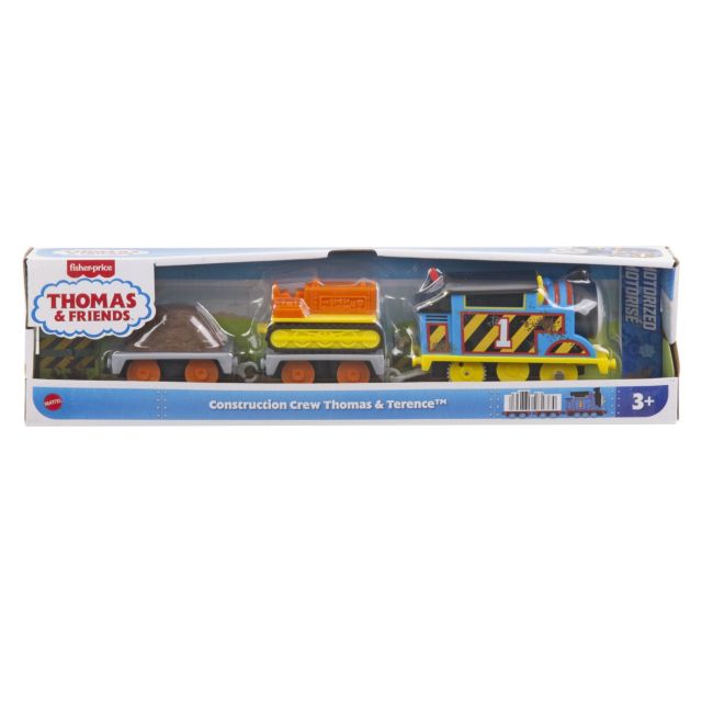 THOMAS LOCOMOTIVA MOTORIZATA ECHIPA PE SANTIER THOMAS AND TERENCE CU 2 VAGOANE VIVMTHFX97_JDF19