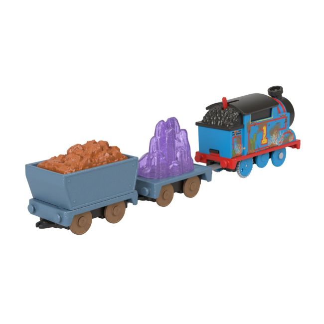 THOMAS LOCOMOTIVA MOTORIZATA THOMAS CRYSTAL CAVES CU 2 VAGOANE VIVMTHFX97_HJV43