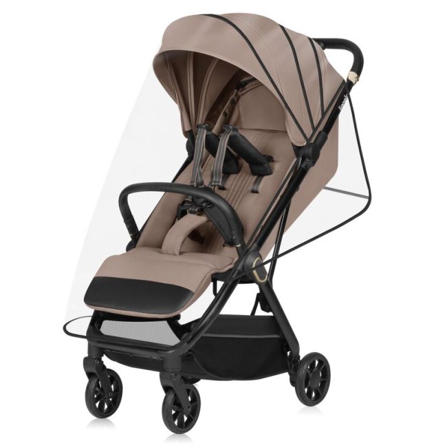 Carucior sport, Lionelo, Bess, Greutate redusa - 7.5 kg, Sustine 22 kg, 6 luni+, Capotina impermeabila, Protectie SPF 50+, Include suport sticla, Pliere cu o singura mana, Compact, Maner pentru transport, Conform cu EN1888-1 si EN1888-2, Gri BYNLO-BESS_GR