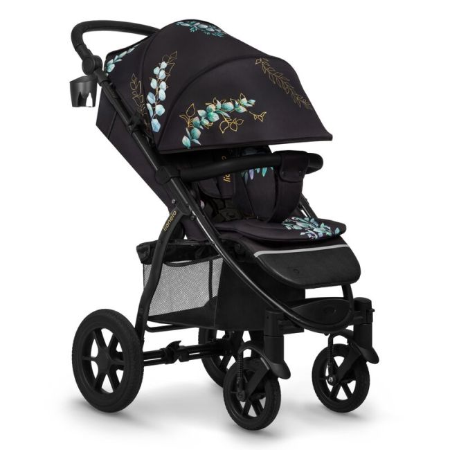 Carucior sport, Lionelo, Annet Tour Golden Moments, Editie Limitata, 0 luni+, Capotina impermeabila UPF 50+, Maner reglabil, Plasa de tantari, Suport biberon, Saculet pentru picioare, Pana la 22 kg, Certificare TUV, Negru BYNLO-ANNET_TOUR_GOLDEN_MOMENTS