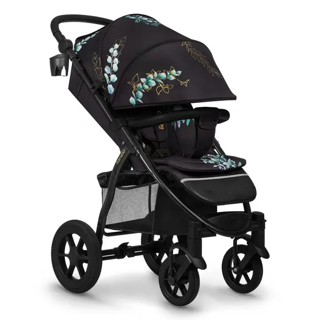 Carucior sport, Lionelo, Annet Tour Golden Moments, Editie Limitata, 0 luni+, Capotina impermeabila UPF 50+, Maner reglabil, Plasa de tantari, Suport biberon, Saculet pentru picioare, Pana la 22 kg, Certificare TUV, Negru BYNLO-ANNET_TOUR_GOLDEN_MOMENTS