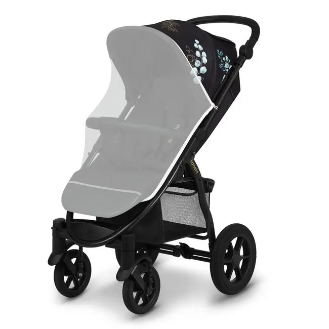 Carucior sport, Lionelo, Annet Tour Golden Moments, Editie Limitata, 0 luni+, Capotina impermeabila UPF 50+, Maner reglabil, Plasa de tantari, Suport biberon, Saculet pentru picioare, Pana la 22 kg, Certificare TUV, Negru BYNLO-ANNET_TOUR_GOLDEN_MOMENTS