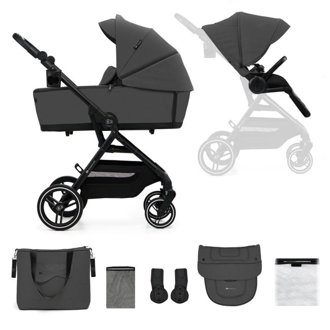 CARUCIOR KINDERKRAFT YOXI 2IN1, MOONLIGHT GREY VIVKSYOXI00GRY2000