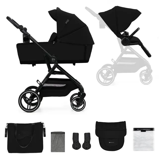 CARUCIOR KINDERKRAFT YOXI 2IN1, PURE BLACK VIVKSYOXI00BLK2000