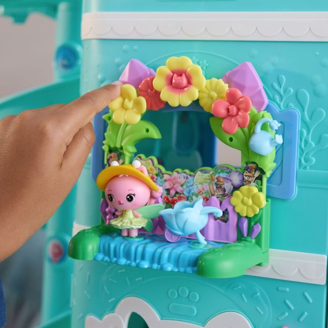 GABBYS DOLLHOUSE FILMUL SET BALCONUL GRADINA SI FIGURINA ZANA REGINA KITTY CU  ACCESORII VIV6073662_20152986