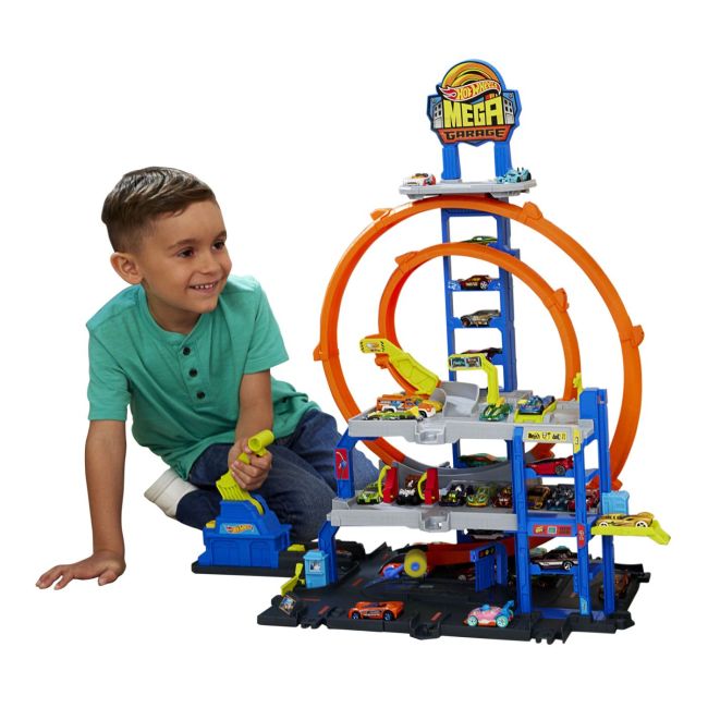 HOT WHEELS CITY SET MEGA GARAJUL VIVMTJBM74