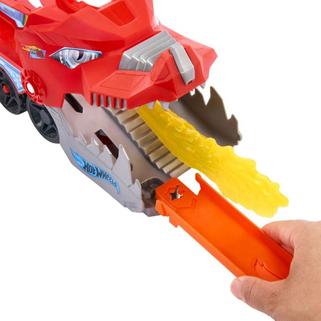 HOT WHEELS CITY TRANSPORTATOR SUPREM CU 2 DRAGONI VIVMTJBM72