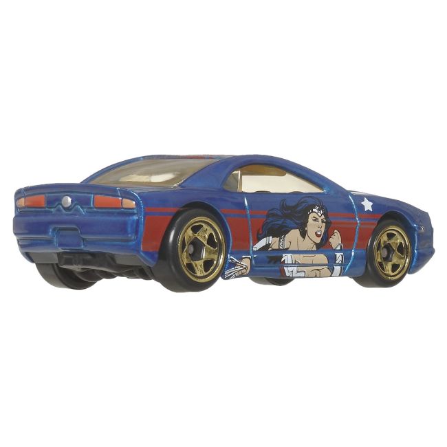 HOT WHEELS MASINA METALICA TEMATICA BATMAN MUSCLE TONE SCARA 1 LA 64 VIVMTHDG89_JBY14