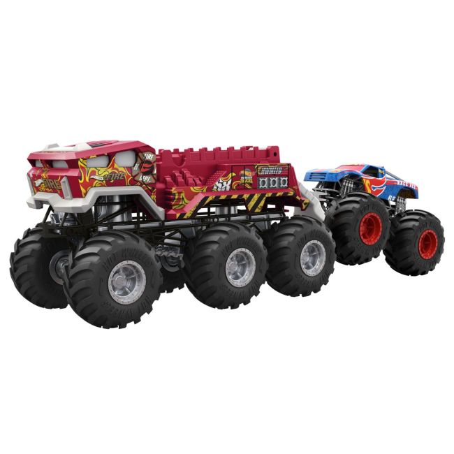 HOT WHEELS MONSTER TRUCK BIG RIGS MASINUTA METALICA CU 6 ROTI 5 ALARM SCARA 1 LA 64 VIVMTHWN86_HWN94