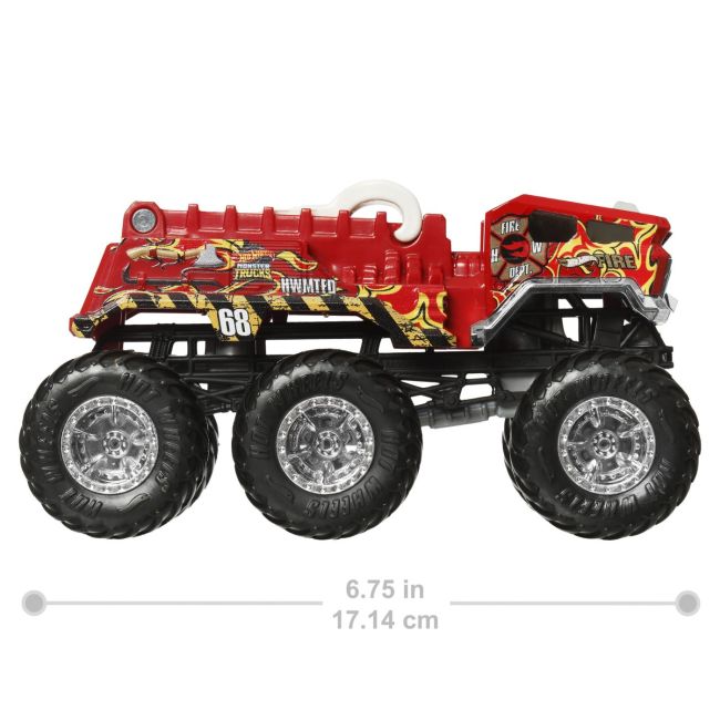 HOT WHEELS MONSTER TRUCK BIG RIGS MASINUTA METALICA CU 6 ROTI 5 ALARM SCARA 1 LA 64 VIVMTHWN86_HWN94