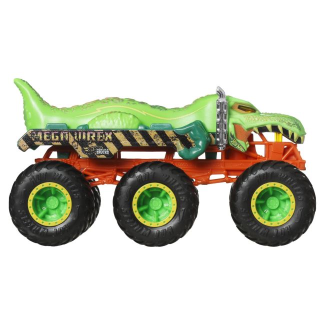 HOT WHEELS MONSTER TRUCK BIG RIGS MASINUTA METALICA CU 6 ROTI MEGA-WREX SCARA 1 LA 64 VIVMTHWN86_JCH44