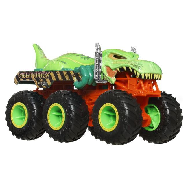 HOT WHEELS MONSTER TRUCK BIG RIGS MASINUTA METALICA CU 6 ROTI MEGA-WREX SCARA 1 LA 64 VIVMTHWN86_JCH44
