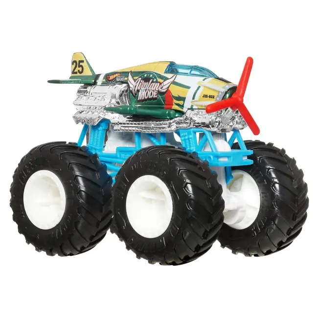 HOT WHEELS MONSTER TRUCK MASINUTA AIRPLANE MODE SCARA 1:64 VIVMTFYJ44_JCD71