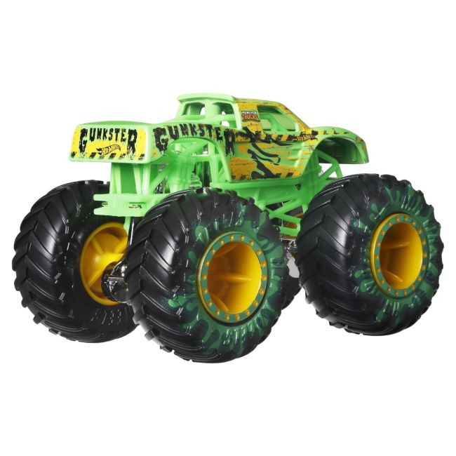 HOT WHEELS MONSTER TRUCK MASINUTA GUNKSTER SCARA 1:64 VIVMTFYJ44_JDP70