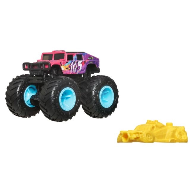 HOT WHEELS MONSTER TRUCK MASINUTA HUMVEE 4-CT FASTBACK SCARA 1:64 VIVMTFYJ44_JCD77