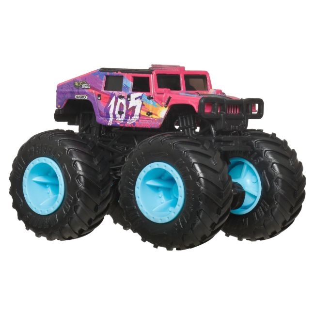 HOT WHEELS MONSTER TRUCK MASINUTA HUMVEE 4-CT FASTBACK SCARA 1:64 VIVMTFYJ44_JCD77