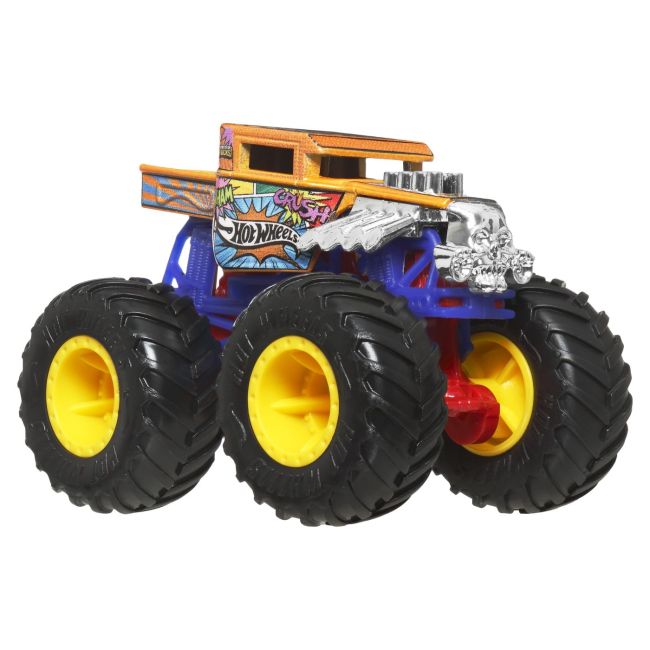 HOT WHEELS MONSTER TRUCK SI MASINUTA METALICA BONE SHAKER VIVMTGRH81_JCG41
