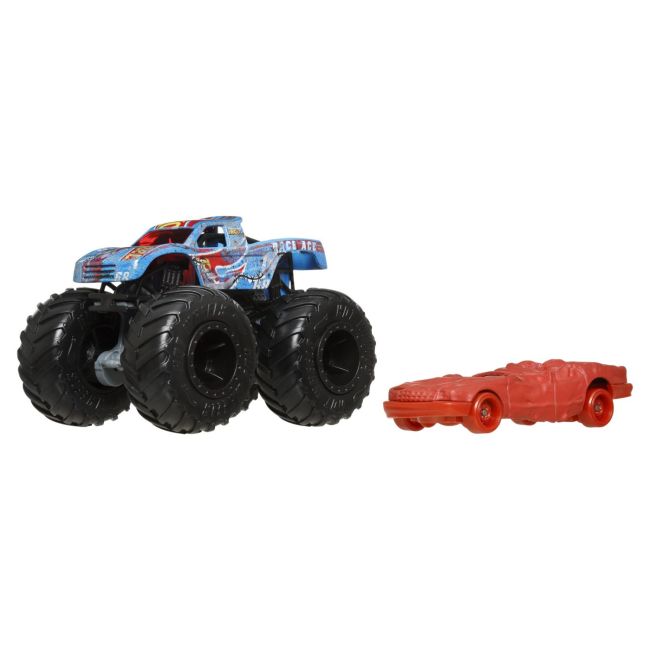 HOT WHEELS MONSTER TRUCK SI MASINUTA METALICA RACE ACE VIVMTGRH81_JCG42