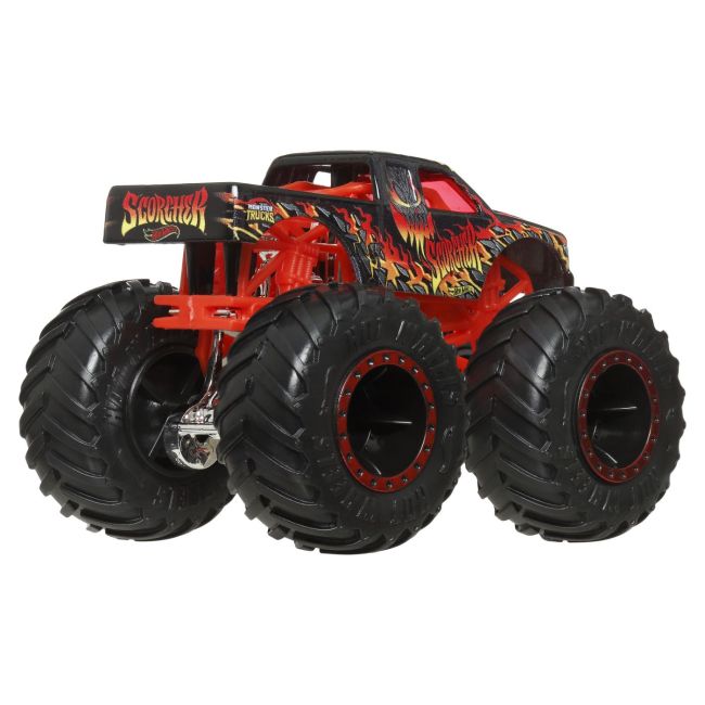 HOT WHEELS MONSTER TRUCK SI MASINUTA METALICA SCORCHER VIVMTGRH81_JCG31