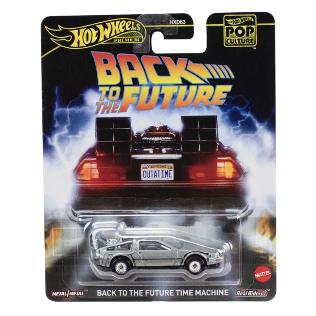 HOT WHEELS POP CULTURE MASINUTA METALICA BACK TO THE FUTURE SCARA 1:64 VIVMTHXD63_JBL65