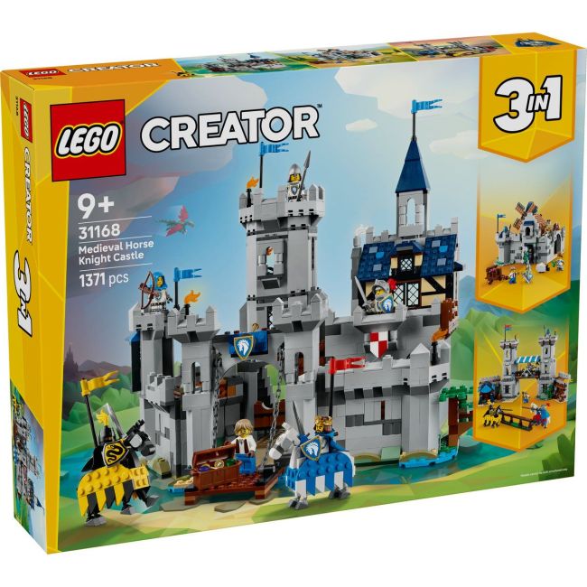 LEGO CREATOR CASTEL MEDIEVAL CU CAI SI CAVALERI 31168 VIVLEGO31168