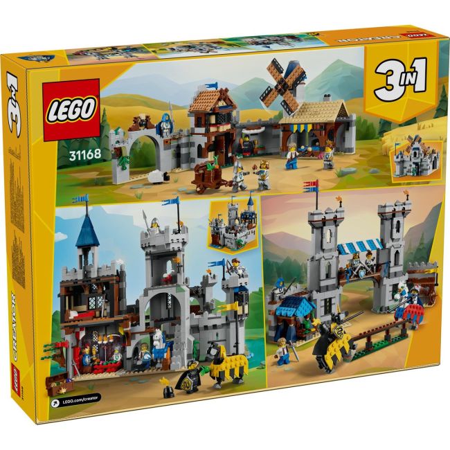 LEGO CREATOR CASTEL MEDIEVAL CU CAI SI CAVALERI 31168 VIVLEGO31168