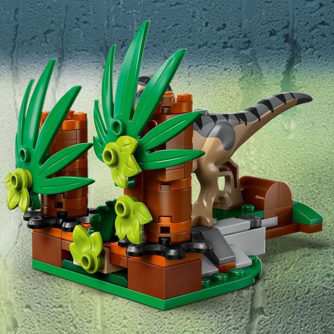 LEGO JURASSIC WORLD RENASTEREA EVADARE OFF-ROAD DIN CALEA UNUI VELOCIRAPTOR 76972 VIVLEGO76972