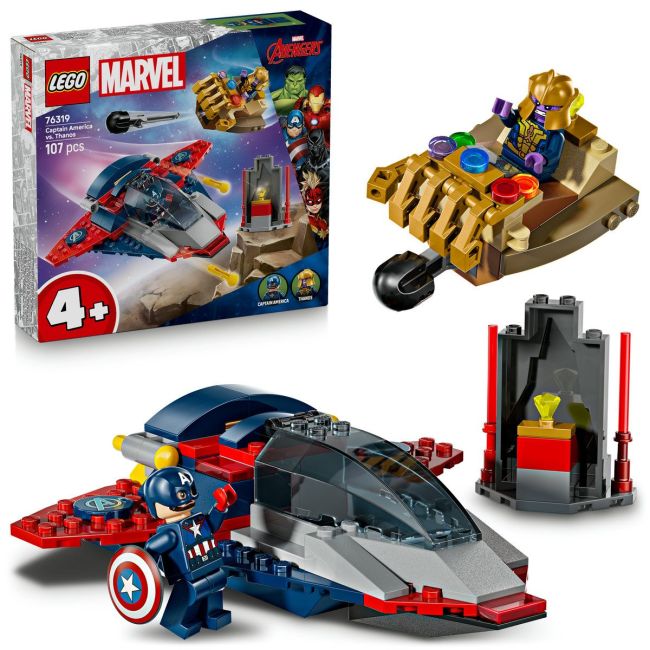LEGO MARVEL RAZBUNATORII CAPITANUL AMERICA VS THANOS 76319 VIVLEGO76319