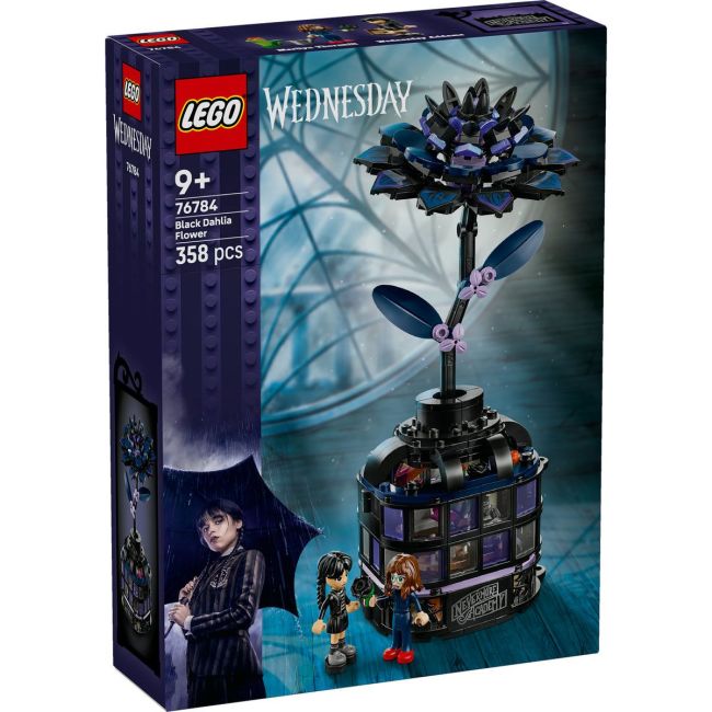 LEGO WEDNESDAY FLOARE DE DALIE NEAGRA 76784 VIVLEGO76784
