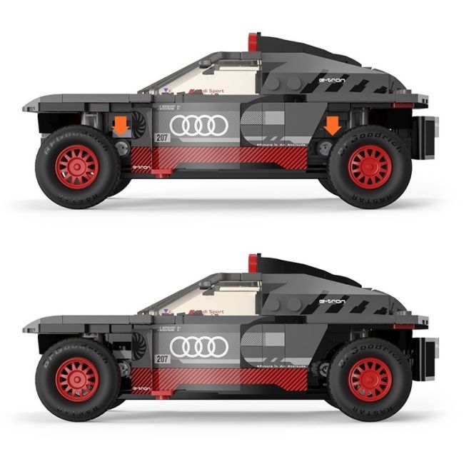MASINUTA CONSTRUIBILA AUDI RS Q E TRON SCARA 1 LA 30 VIVRas10120
