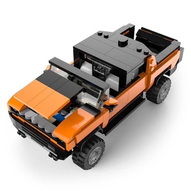 MASINUTA CONSTRUIBILA HUMMER EV SCARA 1 LA 30 VIVRas93700