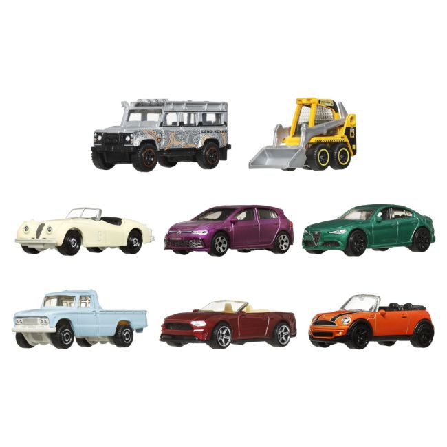 MATCHBOX SET 8 MASINUTE METALICE EXCLUSIV LAND ROVER 110 SCARA 1 LA 64 VIVMTHVR81_JCT83