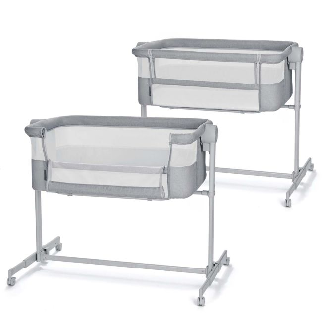 PATUT CO-SLEEPER KINDERKRAFT NESTE UP, FULL LIGHT GREY VIVKLNEUP02LGRF000