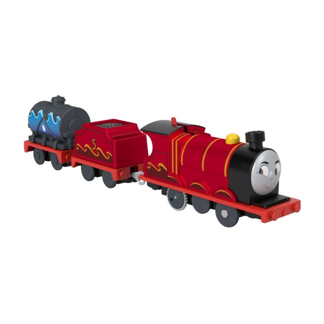 THOMAS LOCOMOTIVA MOTORIZATA SPLASH TANK JAMES CU 2 VAGOANE VIVMTHFX97_HNN07