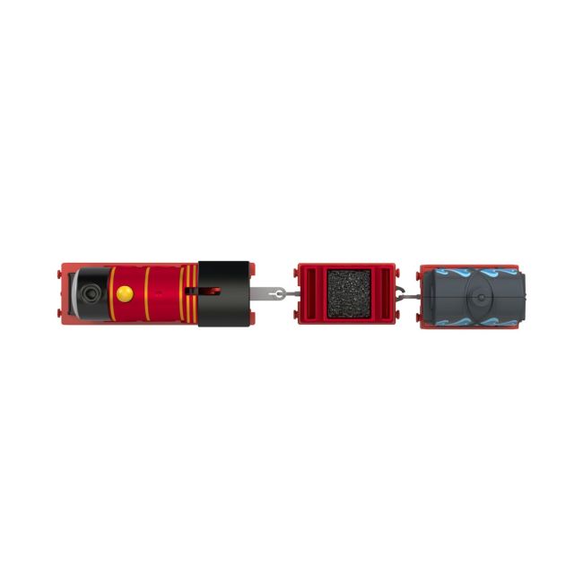THOMAS LOCOMOTIVA MOTORIZATA SPLASH TANK JAMES CU 2 VAGOANE VIVMTHFX97_HNN07