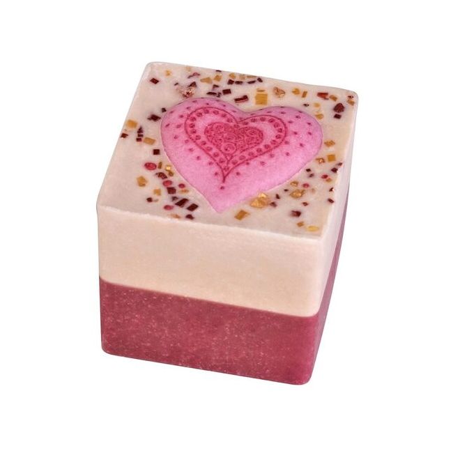 Cub de baie handmade, vegan, cu aroma de capsuni, Accentra Cream 5856308, 50g