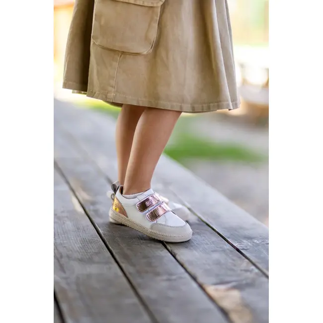 Pantofi barefoot erda rivo mirror pink