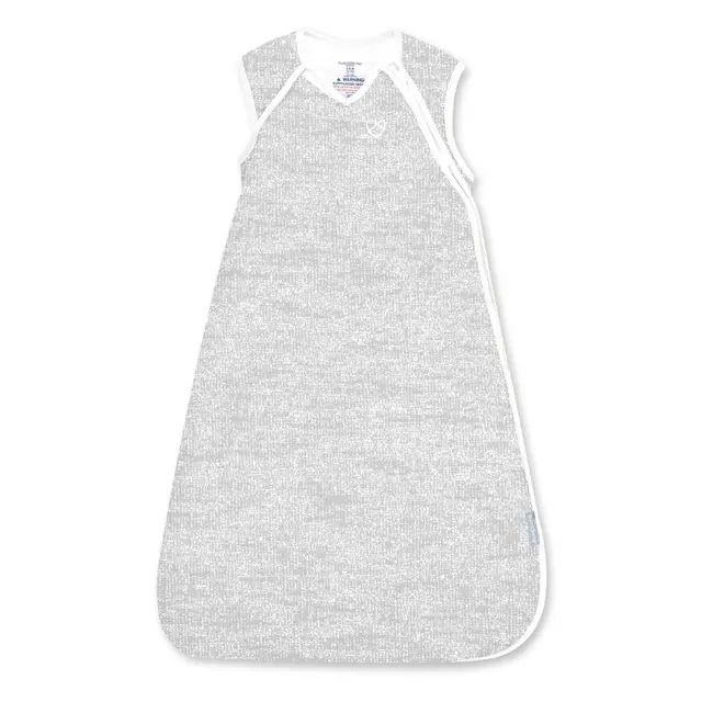 Ingenuity - sac de dormit swaddle me 3-18 luni, 2.5 tog, night sack sleeper, heather grey bbb17394-179