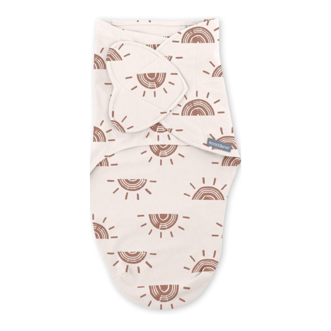 Ingenuity - set 2 sisteme de infasare swaddle me 0-3 luni, colectia monogram, rising sun bbb17381-072