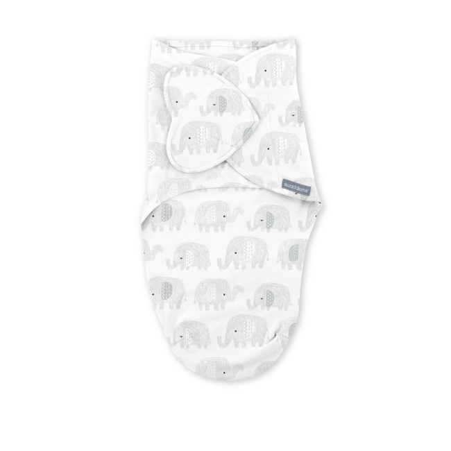 Ingenuity - sistem de infasare swaddle me 0-3 luni, colectia monogram, scribble elephant bbb17261-053