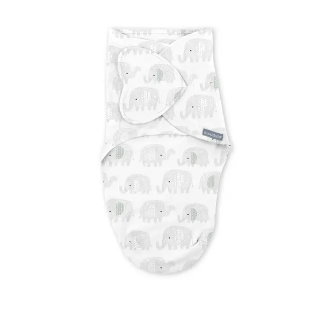 Ingenuity - sistem de infasare swaddle me 0-3 luni, colectia monogram, scribble elephant bbb17261-053