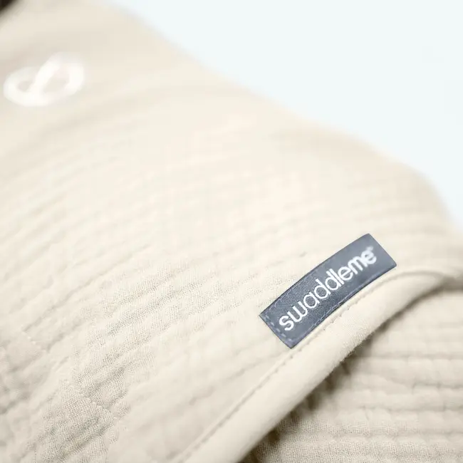 Ingenuity - sistem de infasare swaddle me 0-3 luni, muselina, colectia original, cream bbb17386-003