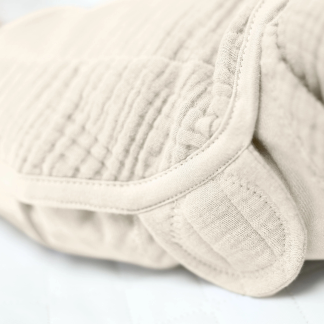 Ingenuity - sistem de infasare swaddle me 0-3 luni, muselina, colectia original, cream bbb17386-003