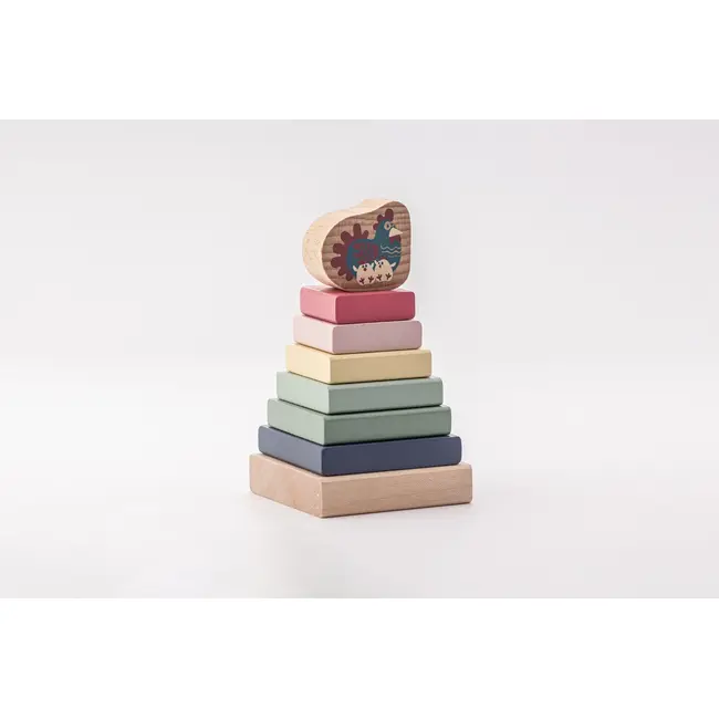 Jucarie din lemn, Cubika, Piramida 3 KRT15894