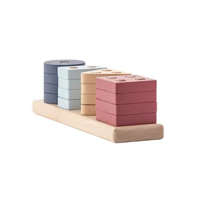 Jucarie din lemn, Cubika, Sortator Forme Geometrice 5 KRT15863