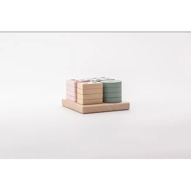 Jucarie din lemn, Cubika, Sortator Forme Geometrice 6 KRT15870